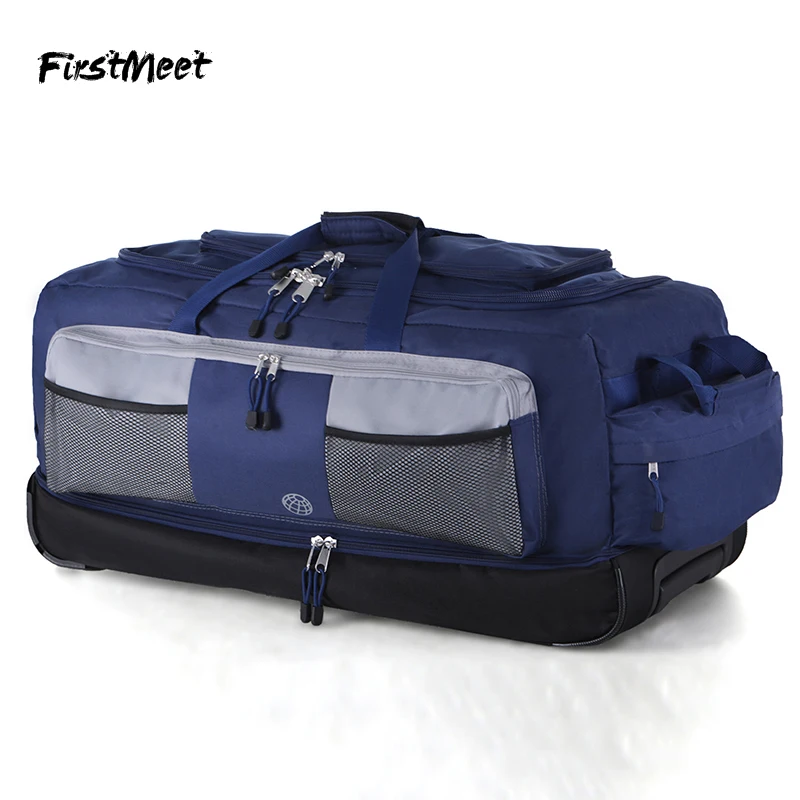 Легкий чемодан на колесиках большой емкости 30 дюймов дорожная сумка с колесиками