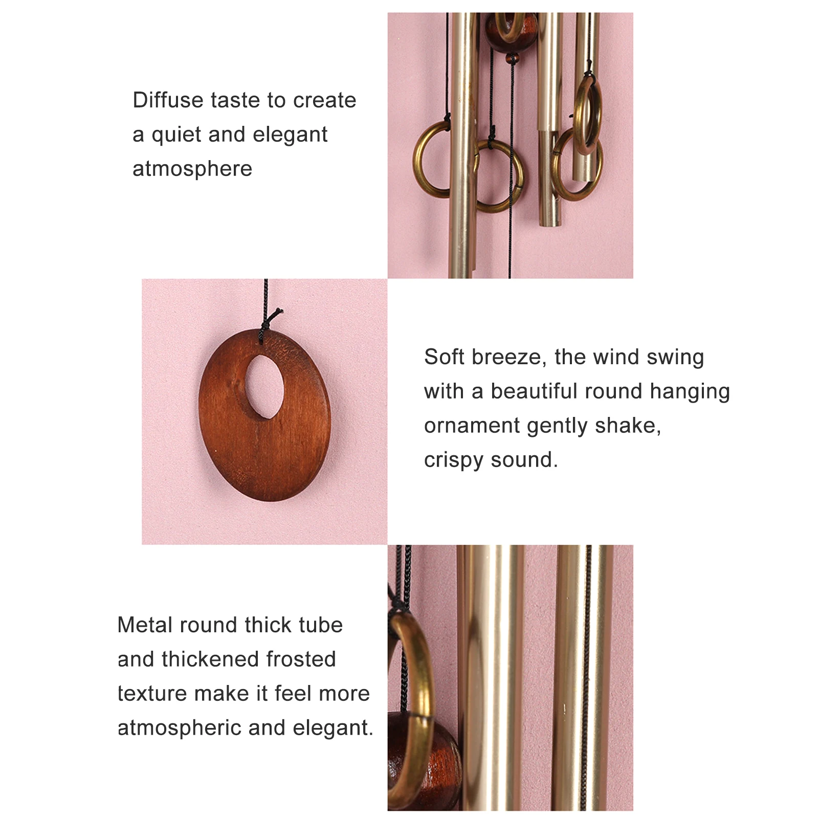 Ветряные колокольчики в скандинавском стиле ретро ностальгические домашние