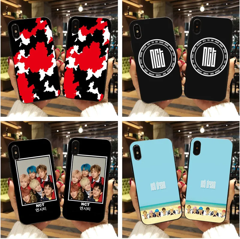 Чехол для телефона NCT 127 Kpop Boy group мягкий силиконовый чехол iPhone X XR XS MAX 8 7 6 6S PLUS KPOP k.a.r