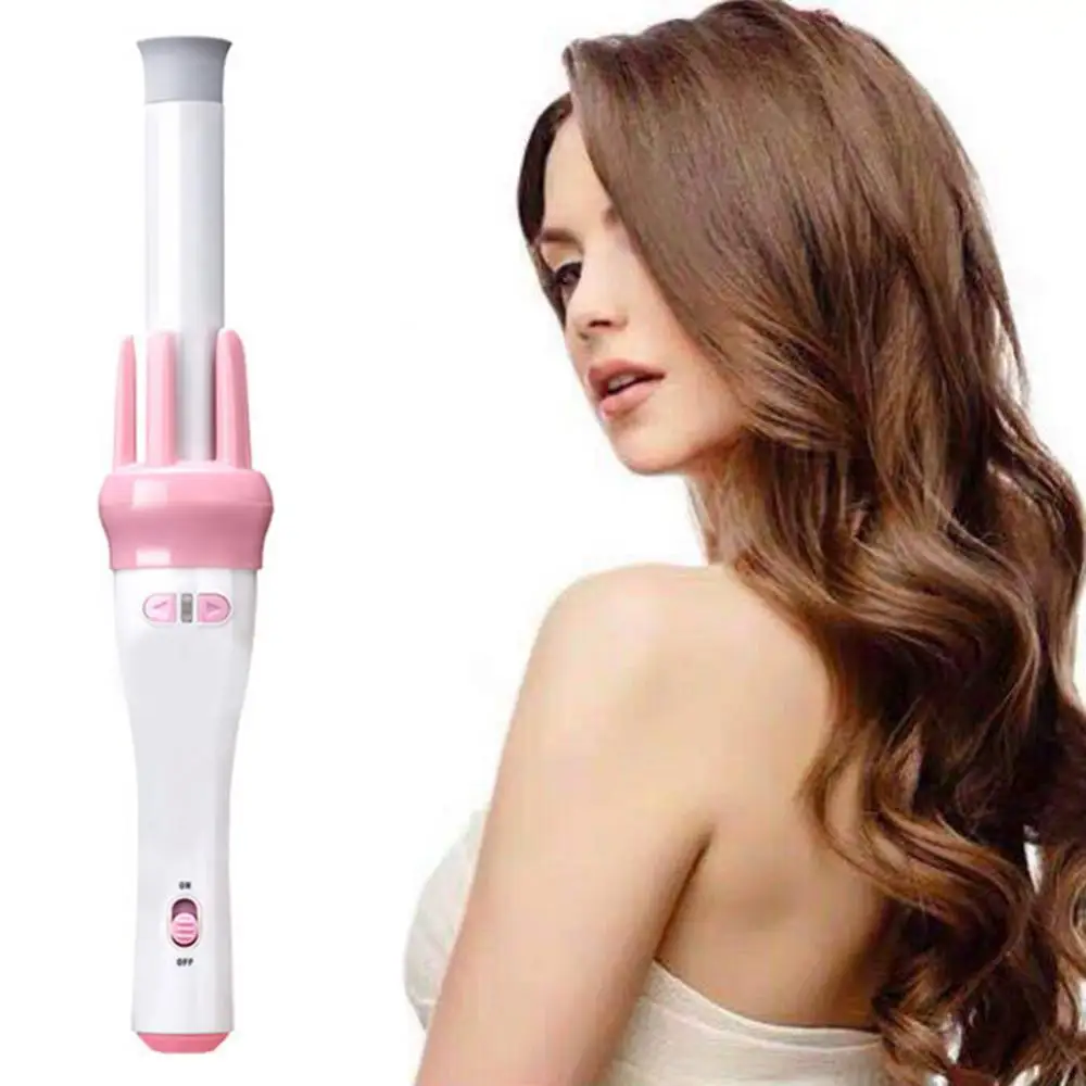 Heat Resistant Hair Curler Styling Safe And Easy To Use Hot Ceramic Sale Automatic Rotary Curl Iron Wand Tool