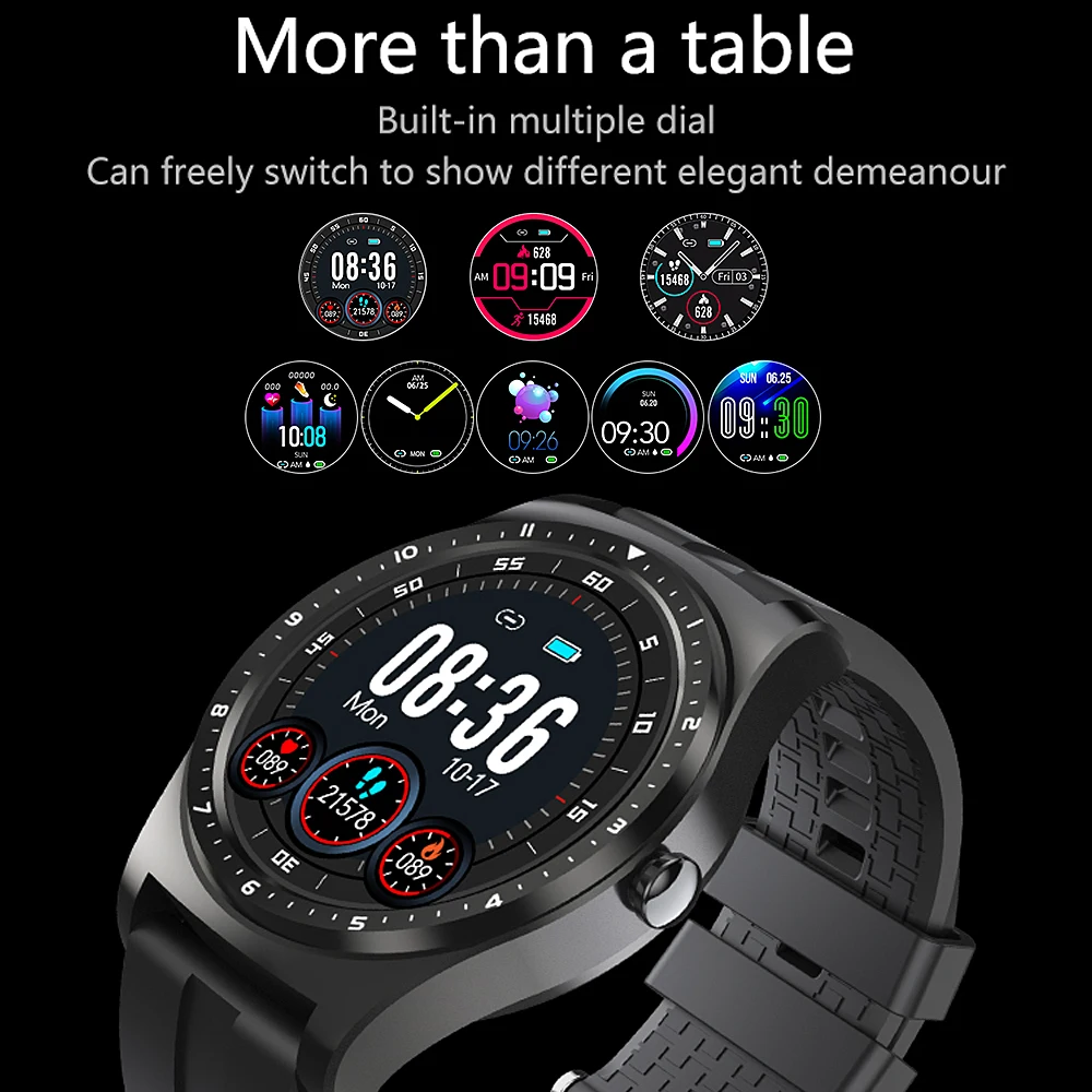 

Q69 Smart Watch Fitness Tracker Blood Pressure Heart Rate Monitor Sports Smart Bracelet Fitness Activity Tracker Waterproof Band