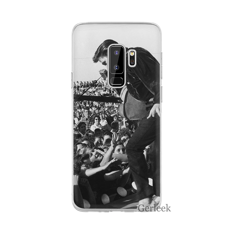 Чехол для телефона чехол для samsung A10 A20 A30 A40 A50 A60 A70 A10s A20s A30s A40s A50s A3 A5 A6 A8 плюс A7 A9 Элвис Kiss