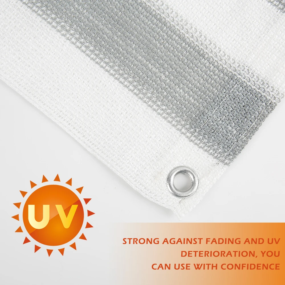 Домашний Балконный экран конфиденциальности с люверсами ограждение колода