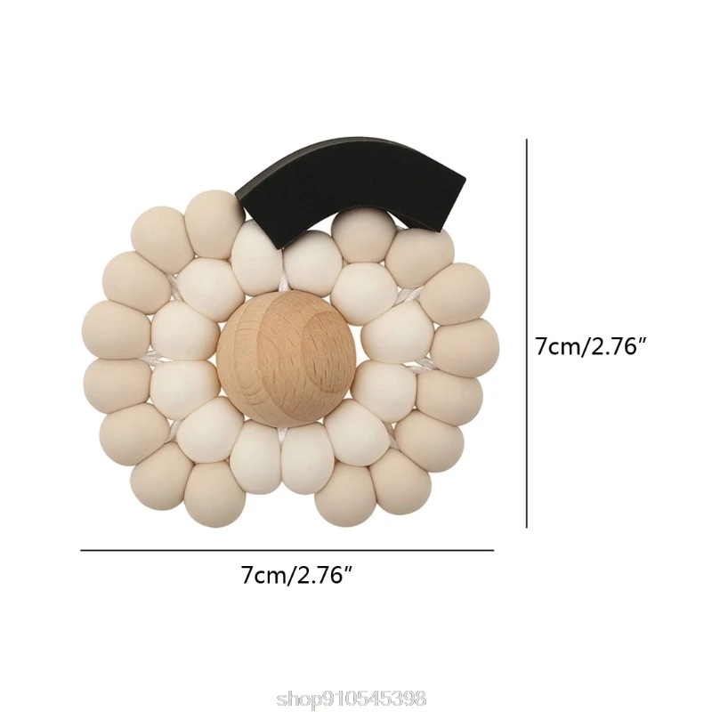 

Baby Nursing Bracelets Silicone Teether Teething Rattles Toys Baby Teether Bracelets Nursing Toys Gift N17 20 Dropshipping
