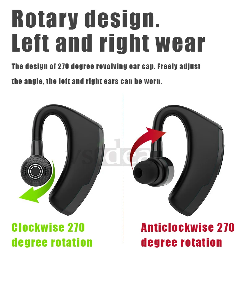 V8-PLUS V10 Bluetooth наушники бизнес беспроводные наушники громкой связи с микрофоном для вождения автомобиля вок для iPhone samsung HUAWEI