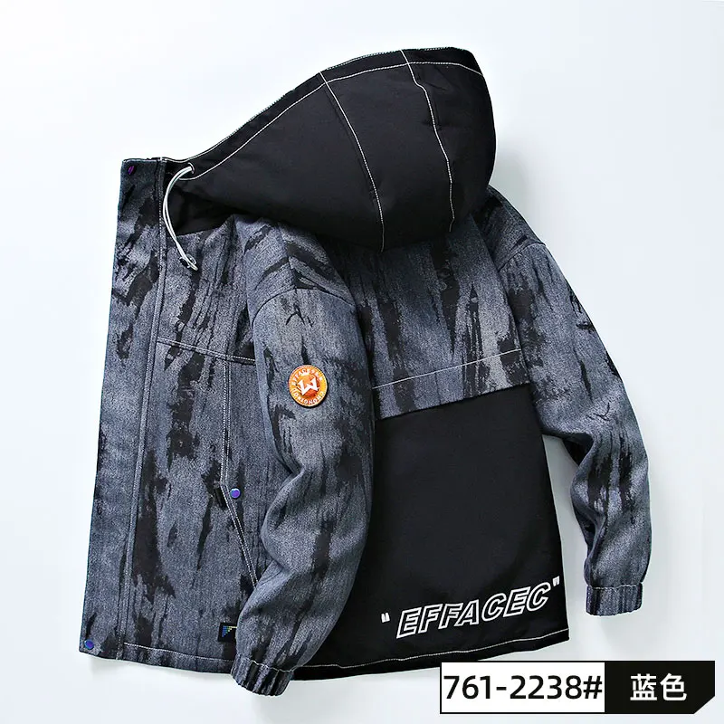 Down Jacket Men's New Autumn and Winter Fashion Brand Handsome Short Thickened Parka Teen Clothes Coat white winter coats