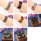 2020 модные женские туфли в богемном стиле Стиль разноцветный бисер эластичная нить браслеты ювелирные изделия ручной работы