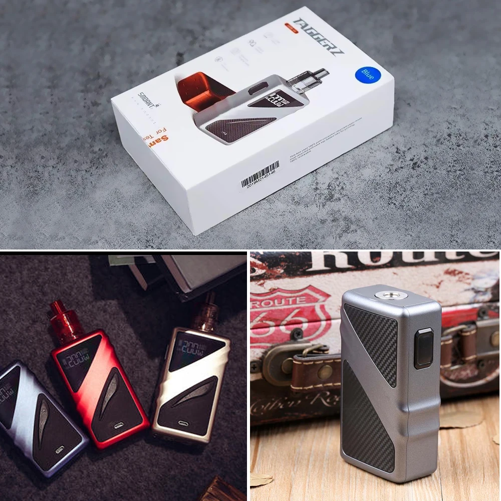 Вейп SMOANT Taggerz Kit Box Mod 200 Вт электронная сигарета Одноразовый резервуар Sigaretta Elettronica