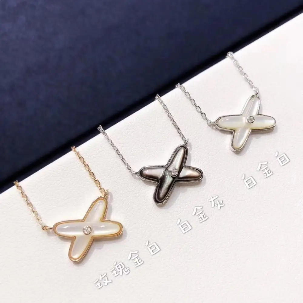Модные брендовые Женские мать звон Ожерелье х образной формы с крестообразный