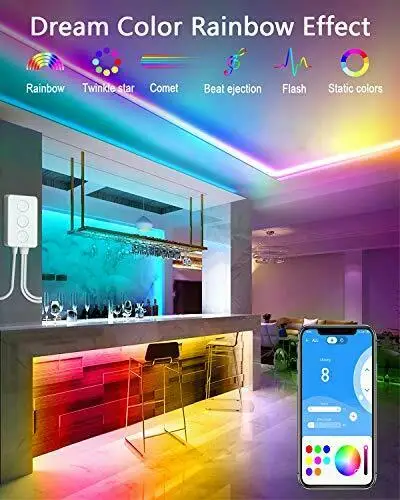 Bluetooth музыкальный пиксельный контроллер SP601E двойной сигнал Выход для адресной