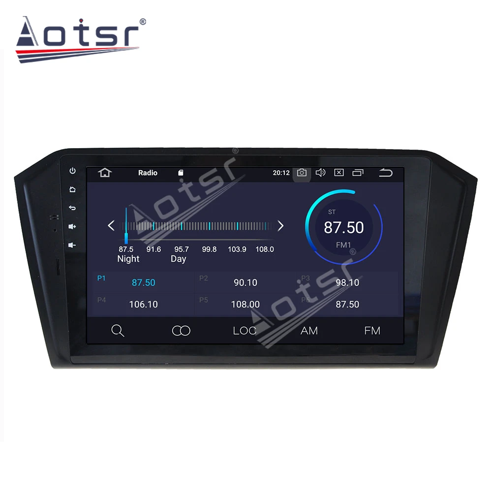 

Android 10.0 4GB+64GB DSP Car GPS Navigation For Volkswagen Passat B8 Magotan 2015-2017 Car Radio Auto Stereo Multimedia Player
