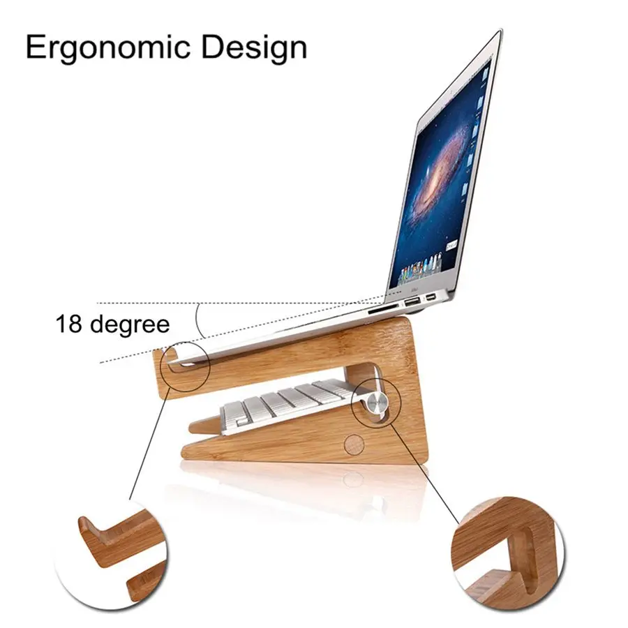 деревянная подставка для но