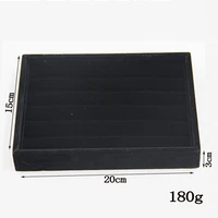 high quality 20153cm storages trays jewelry earrings necklaces pendants bracelets trays holder cases velvet jewelry display