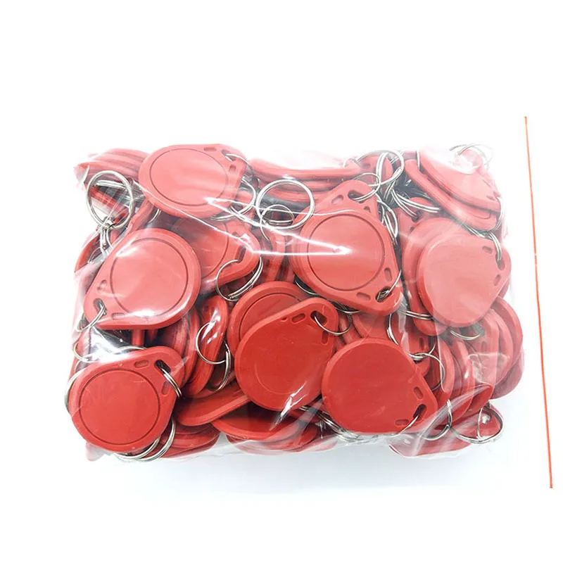 100pcs UID RFID Tag keyfob for Mif 1k s50 13.56MHz Writable Block 0 HF ISO14443A Used to Copy Cards images - 6