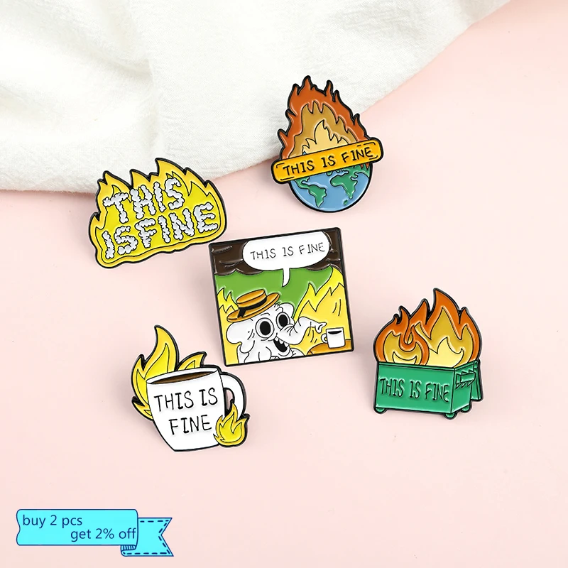 Эмалированные булавки в 5 стилях с изображением этих прекрасных кофейных чашек