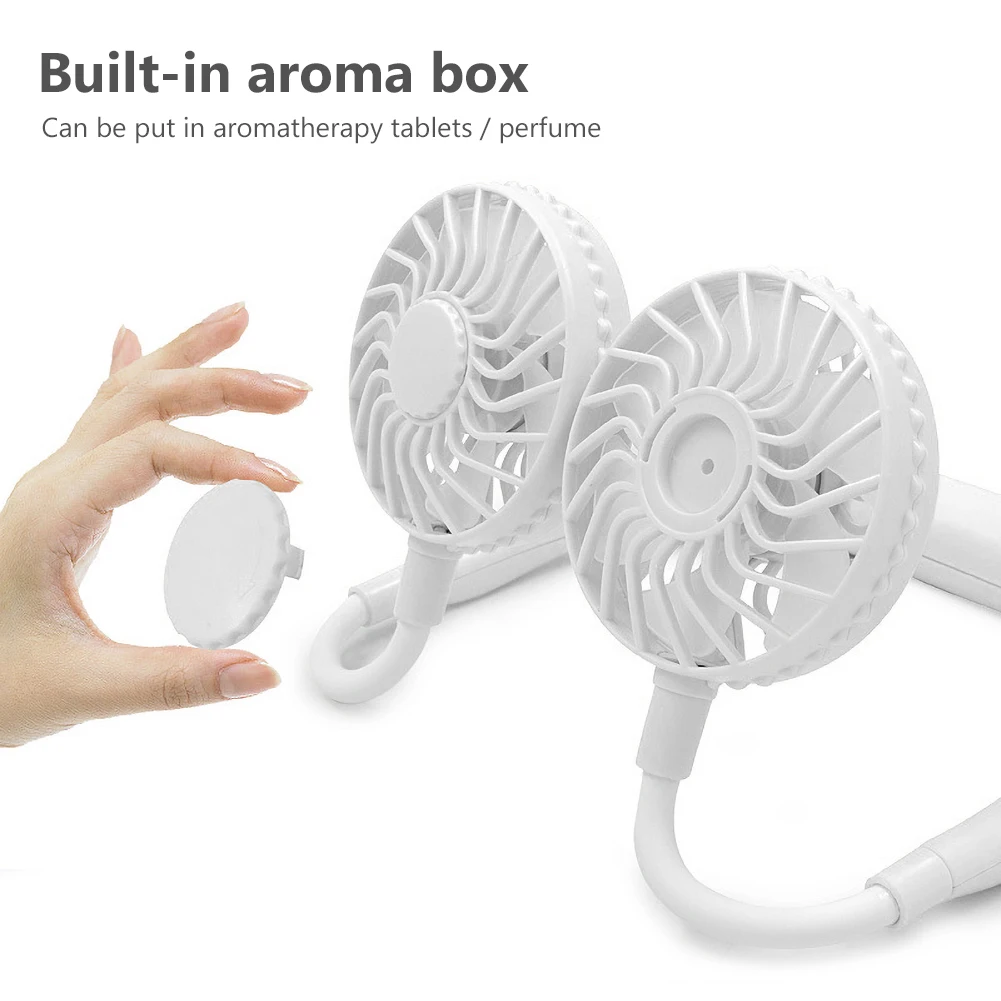 Портативный USB Перезаряжаемый красочный светильник носимая подвесная шея