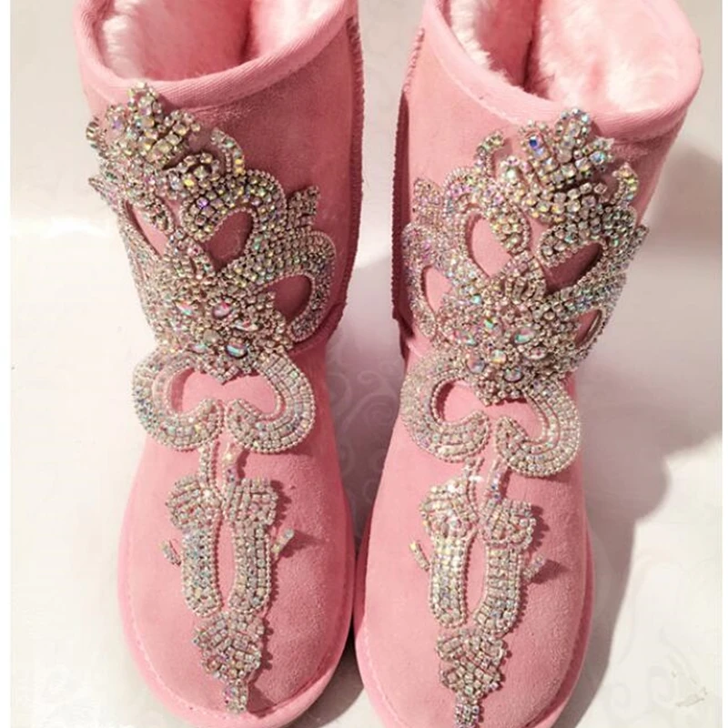 Новинка 19 Европейская станция осенне-зимняя обувь ручной работы барокко