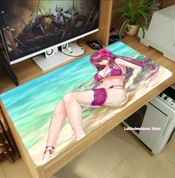 hot anime fategrand order scathach mouse pad cosplay thicken laptop pc mice mat fashion desk keyboard mat anti slip playmat