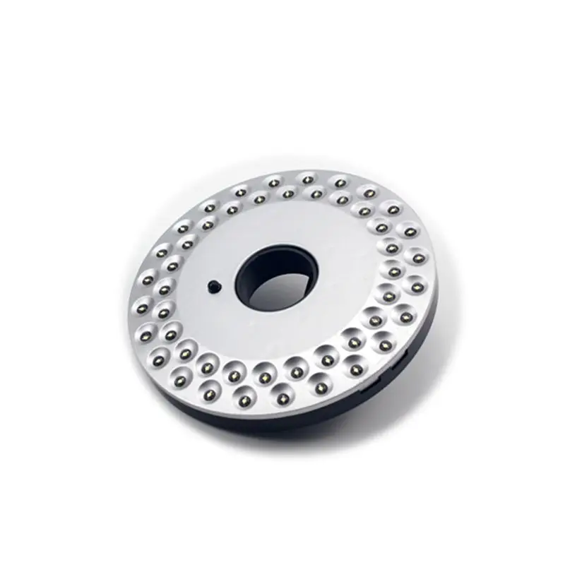 4 шт. Портативный 53 светодиодов круглый Форма походный светильник Открытый