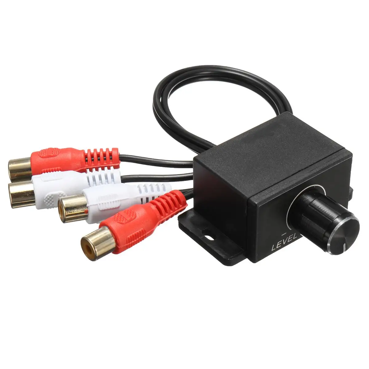 NEW Universal Car Audio Amplifier Bass RCA Gain Level Remote Volume Control Knob Tone-up &amp Frequency Regulation Plastic Shell |