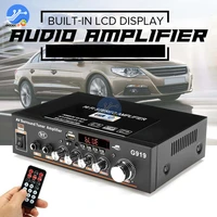 bluetooth amplifier dc12v ac110v 220v digital audio stereo surround tuner amplificador 2ch fm sd hifi car home power amp