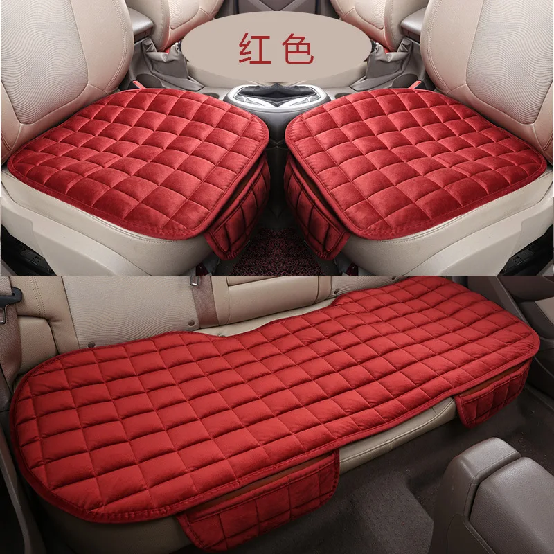 

Winter Warm Car Seat Cover Seat Cushion Anti-slip Universal Front Chair Seat Breathable Pad for Vehicle Auto Car Seat Protector