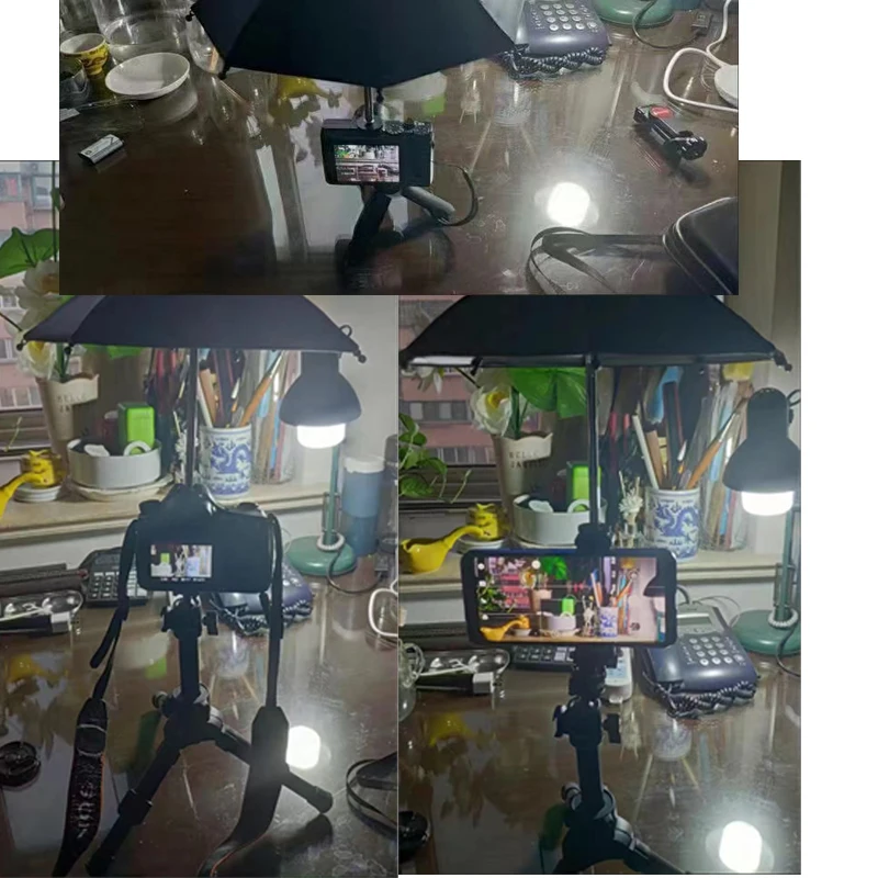 Зонт для камеры DSLR солнцезащитный козырек крышка горячего башмака дождевой