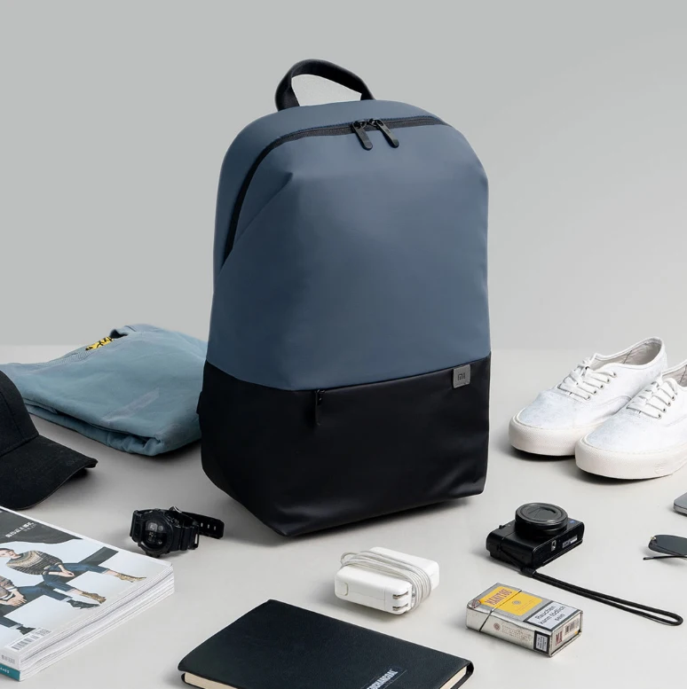 Xiaomi модный школьный рюкзак сумка 20л простые сумки для отдыха костюм для путешествий Спортивные