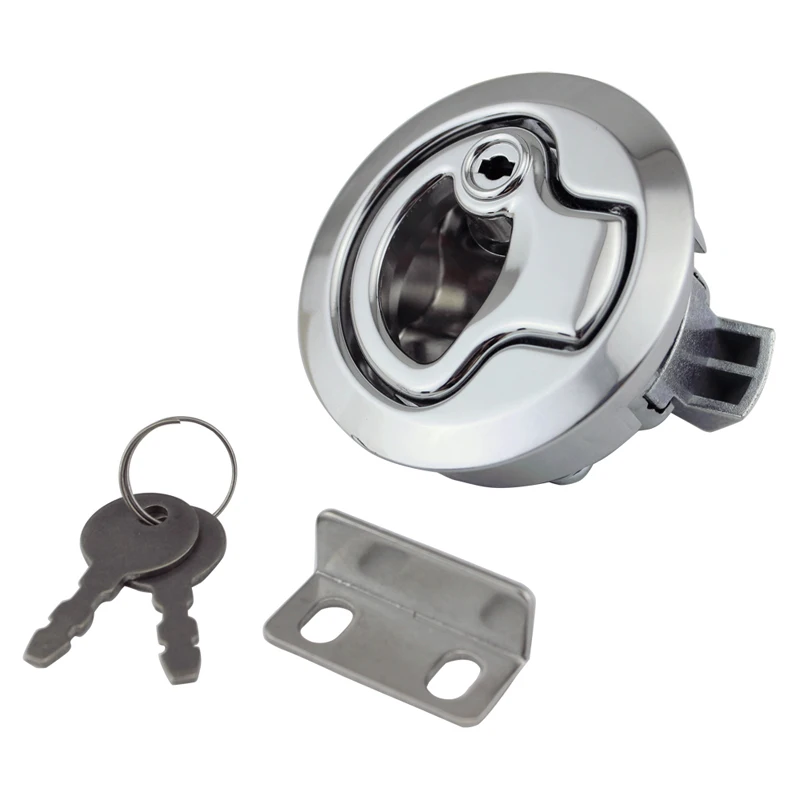 2-дюймовый цинковый сплав Засов защелка замок с 2 шт. клавиши Морская Лодка Яхта