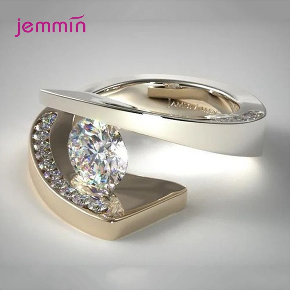 

Factory Price 925 Sterling Silver Irregular Rings For Women Girls Good Quality Fashion Style Wedding Rings For Bridal
