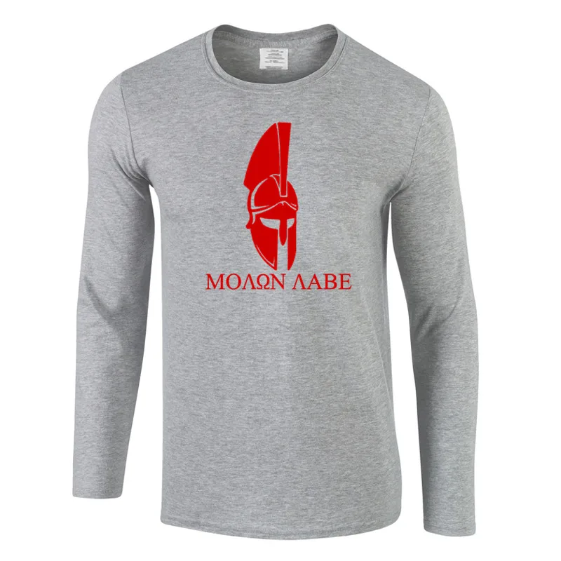 MOLON LABE Come And Take It Spartan Helmet Мужская хлопковая футболка высокого качества с круглым