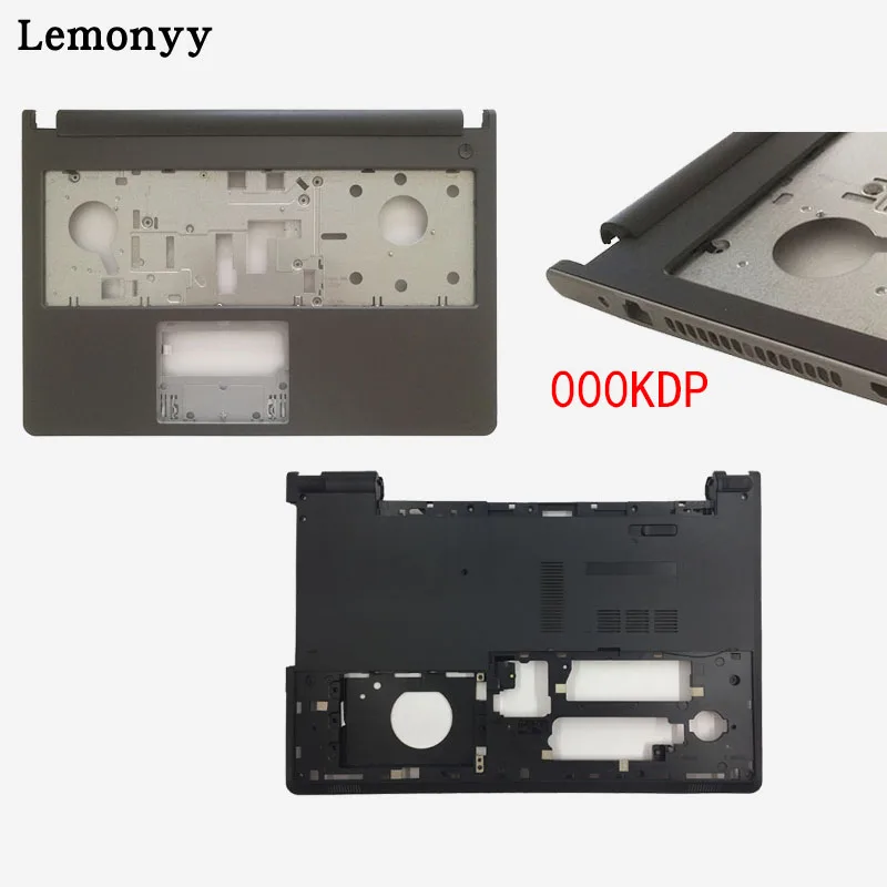 Dark gray and D Упор для рук верхний чехол/нижний чехол Обложка для Dell Inspiron 15u 15-5000 5000 5555 5558 5559 V3558 V3559 0T7K57 - Цвет: Dark gray and D
