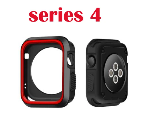 38 мм 42 для iwatch 3 2 1 спортивная силиконовая рамка мягкий резиновый чехол с полной
