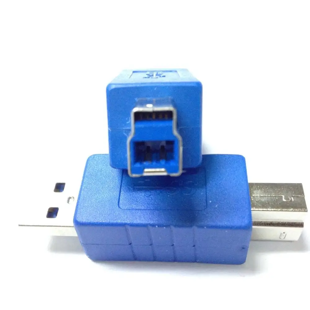 Стандартный переходник с USB 3 0 типа A папа на Тип B штекер Адаптер USB3.0 конвертер