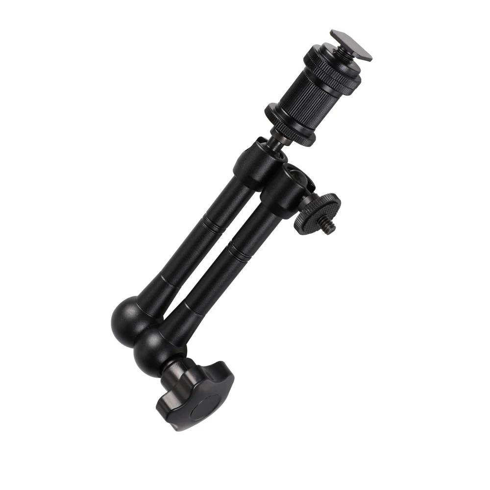 

Camera Accessories 11"In Aluminium Adjustable Articulated Magic Arm For Camcorder LCD Monitor Flash Light Stand DSLR Phone