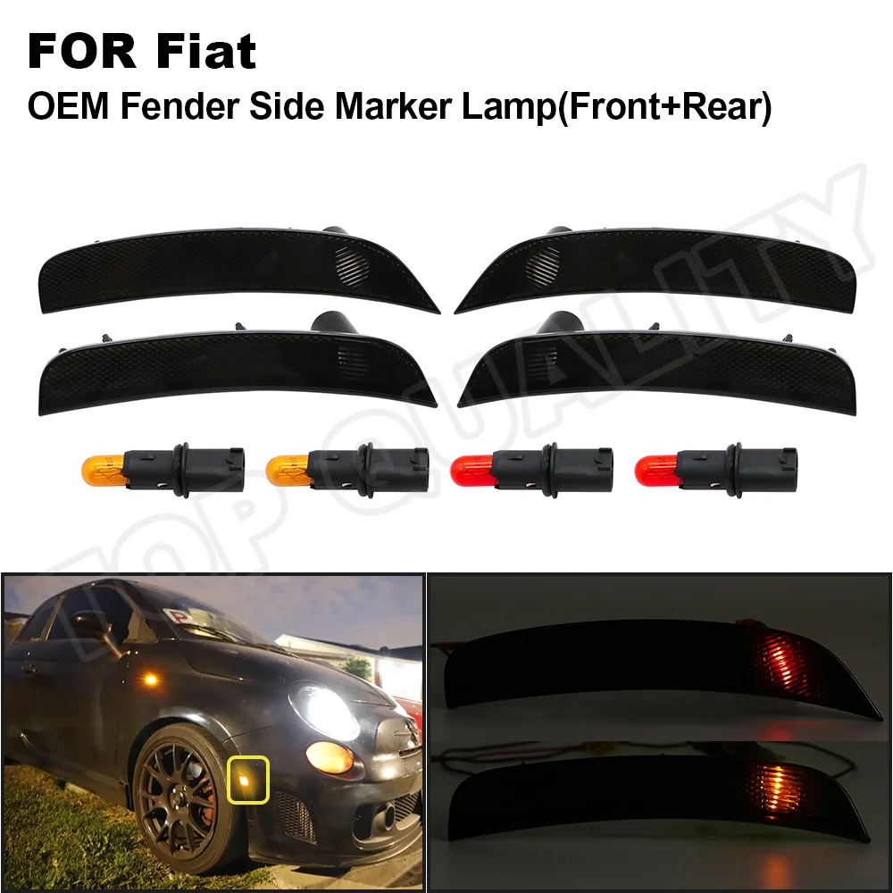 4 шт. дымчатые прозрачные линзы от производителя галогенные лампы боковые