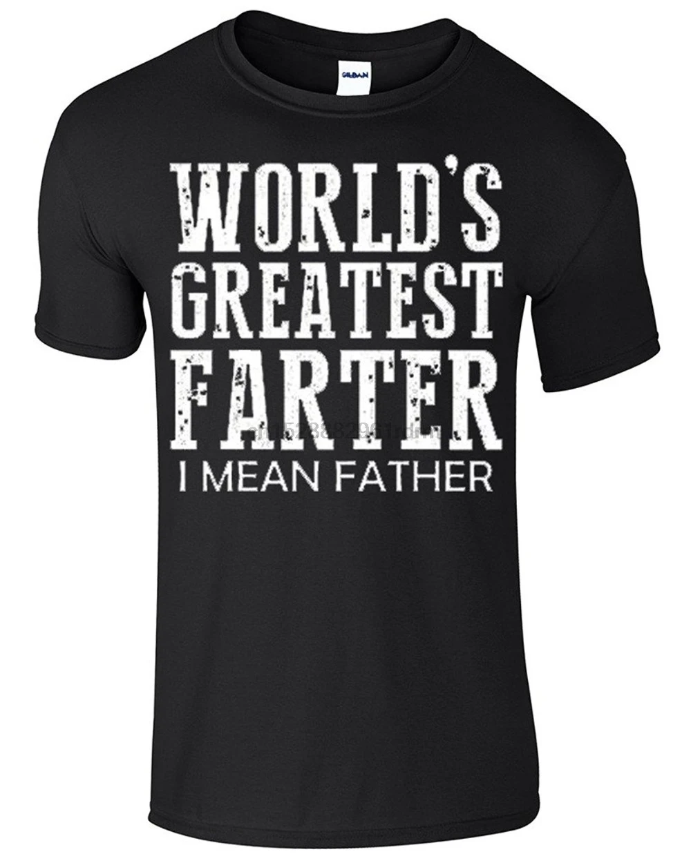 Мужская мода Лучший в мире Farter I Mean Father Distressed отцов День Забавный принт футболки