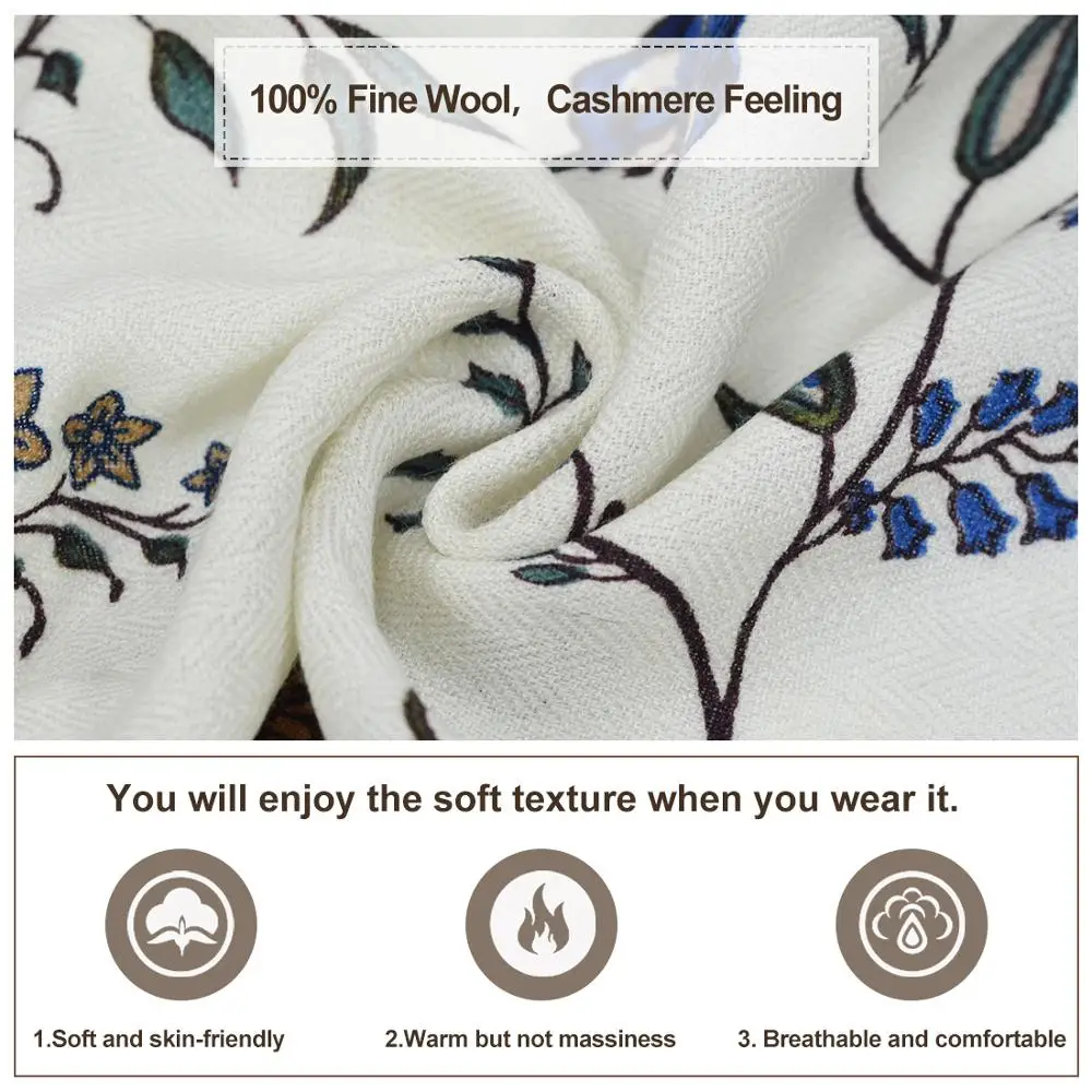 

Fashion Winter Scarf For Women Scarf Cashmere Warm Plaid Pashmina Scarf Luxury Brand Blanket Wraps Female Scarves And Shawls