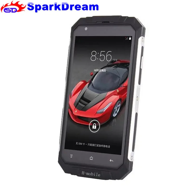 H MOBILE V9 Plus телефон с MTK6580 Android 5 0 3g gps дюймовый экран пылезащитный ударопрочный