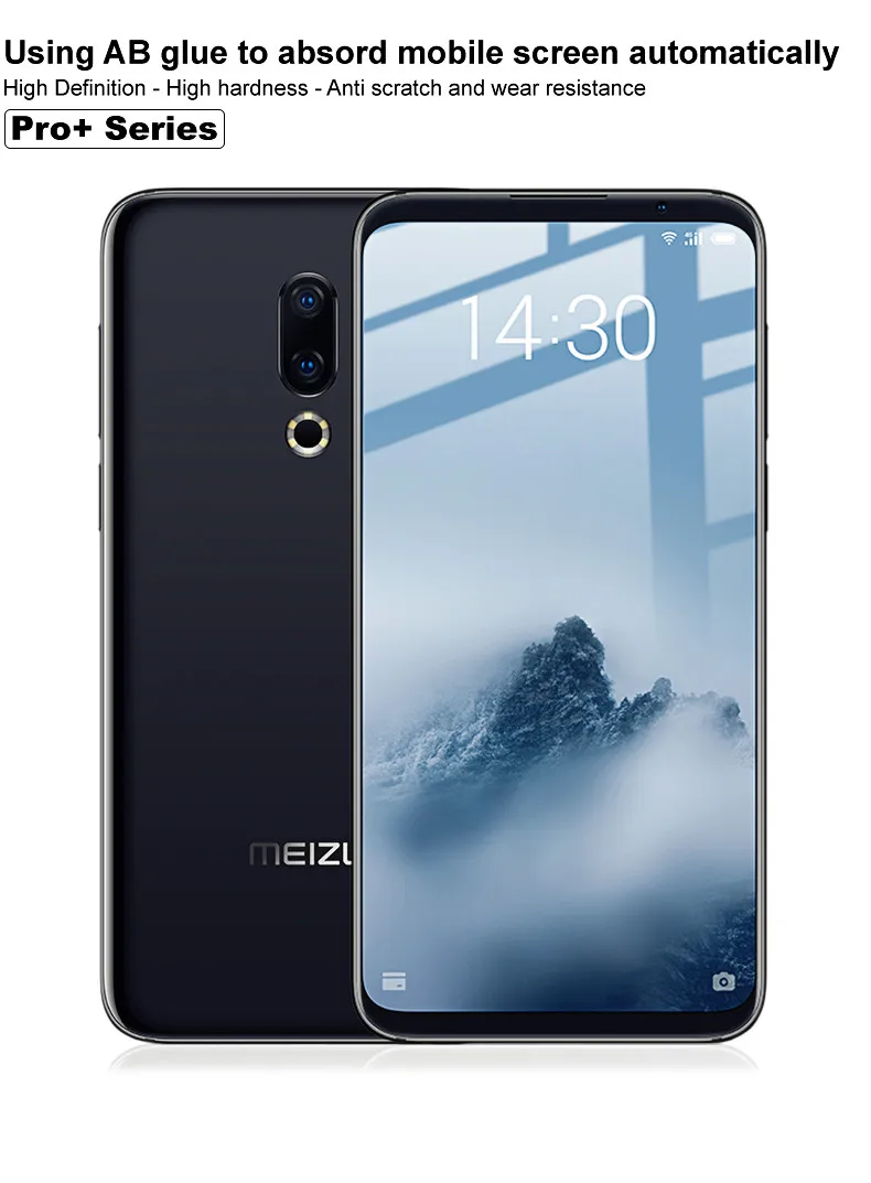 Закаленное стекло для Meizu 16th защита экрана с полным покрытием клея 16th|Защитные