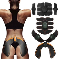 muscle stimulator ems wireless abs abdominal muscle trainer toner body fitness hip trainer shaping patch sliming trainer unisex