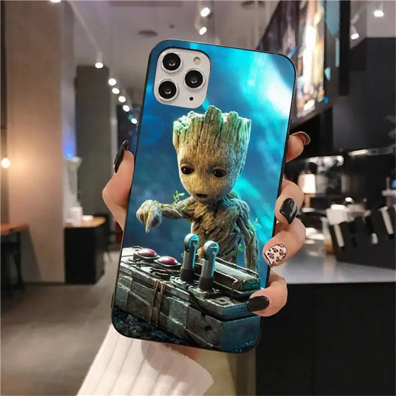 

Guardians of the Galaxy Groot Rocket Phone Case for iphone 12 pro max mini 11 pro XS MAX 8 7 6 6S Plus X 5S SE 2020 XR case