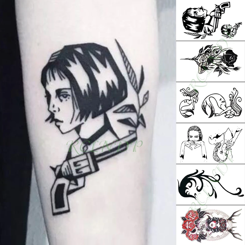 Временная татуировка-наклейка для рук и ног девочек мужчин | Красота здоровье