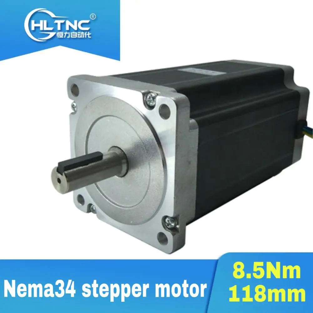 2019 продвижение Nema 34 шаговый двигатель 86HS4802 5.6A 8.5Nm 1230oz in двигатель/118 мм для