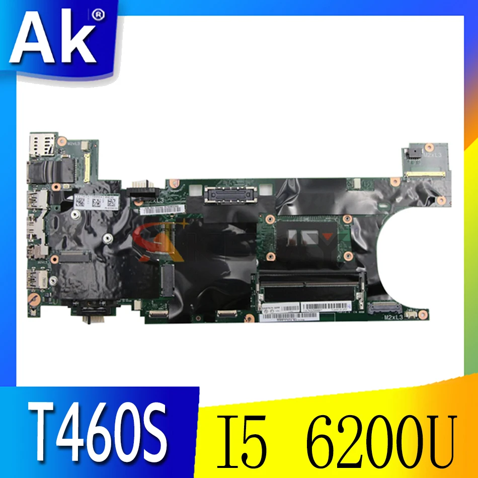 

Akemy BT460 NM-A421 для Lenovo Thinkpad T460S ноутбук материнская плата Процессор I5 6200U 4 Гб оперативной памяти 100% ТЕСТ ОК FRU 00UR992 00JT924 00JT923