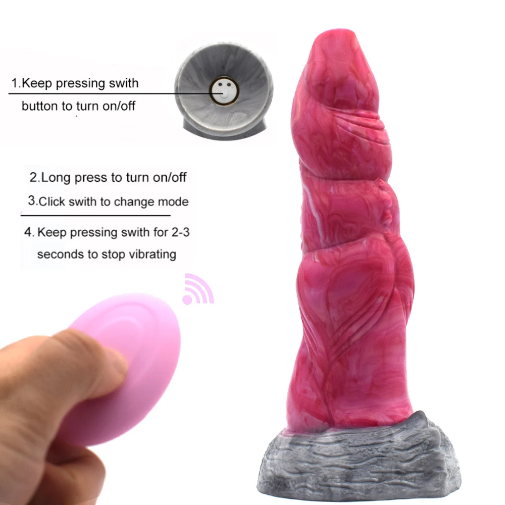 Многоцветный Водонепроницаемый Вибратор GEEBA беспроводная стандартная Анальная