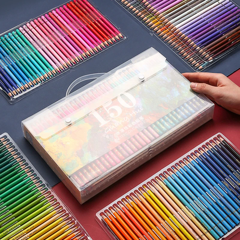 

120/160 Colors Wood Colored Pencils Set Lapis De Cor Artist Painting Oil Color Pencil For School Drawing Sketch Art Supplies