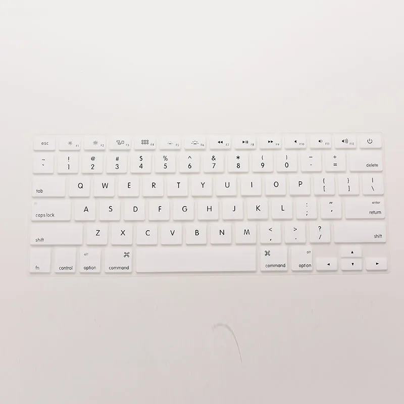 1 шт. 7 карамельных цветов силиконовые чехлы для клавиатуры Macbook Pro13/15/17 цветная