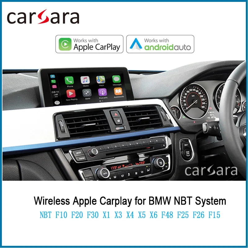 Kaufen B M W CarPlay Decorder WIFI Bluetooth Android Auto AirPlay Phonelink Box Für NBT F10 F20 F30 X1 X3 X4 X5 X6 F48 F25 F26 F15