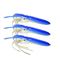as 1pcslot squid skirts soft lure 18cm15g pesca fishing lure octopus pvc rubber artificial soft bait fishing trolling lure